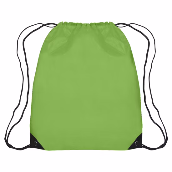 Custom Polyester Draw String Bag Knapsack Drawstring Backpacks Sports Bags