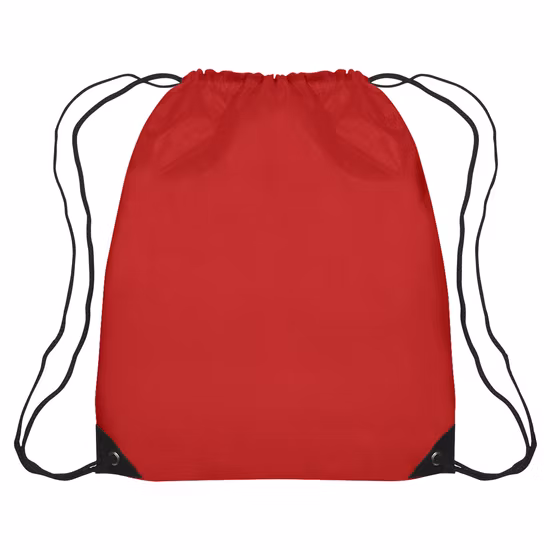 Custom Polyester Draw String Bag Knapsack Drawstring Backpacks Sports Bags